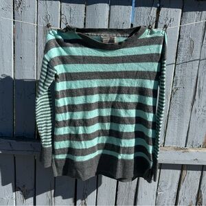 Banana Republic Women’s 100% Merino Wool Striped Sweater Size XS